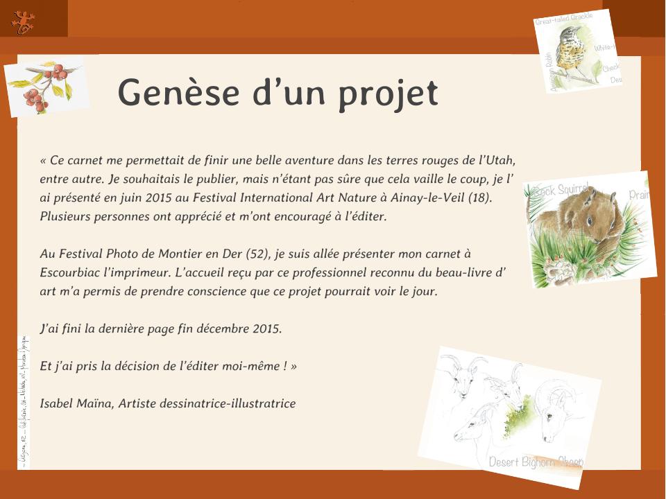 Genèse d'un projet