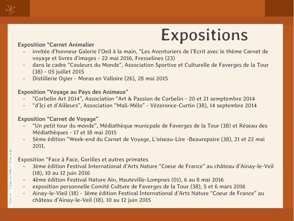 Expositions